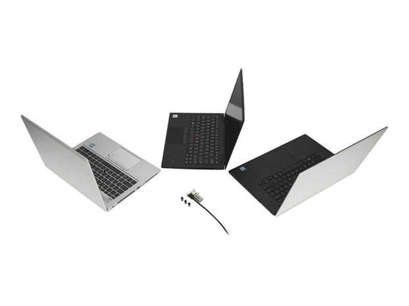 Kensington Universal 3-in-1 Keyed Laptop Lock - Standard Keyed