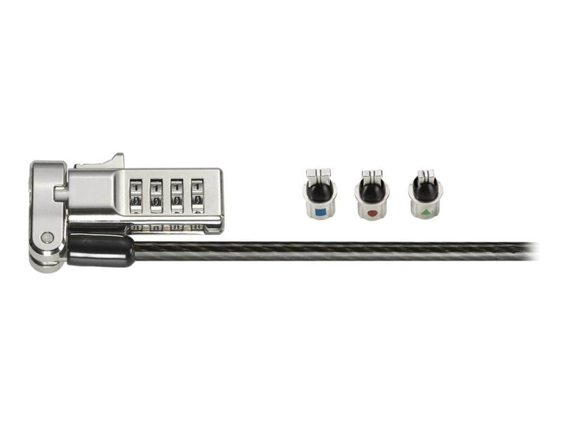 Kensington Universal 3-in-1 Combination Laptop Lock - Resettable