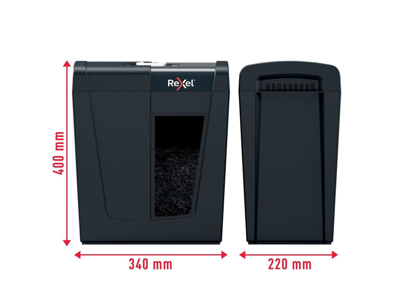 Rexel Secure X10 Aktenvernichter, Partikelschnitt, P4, 10 Blatt
