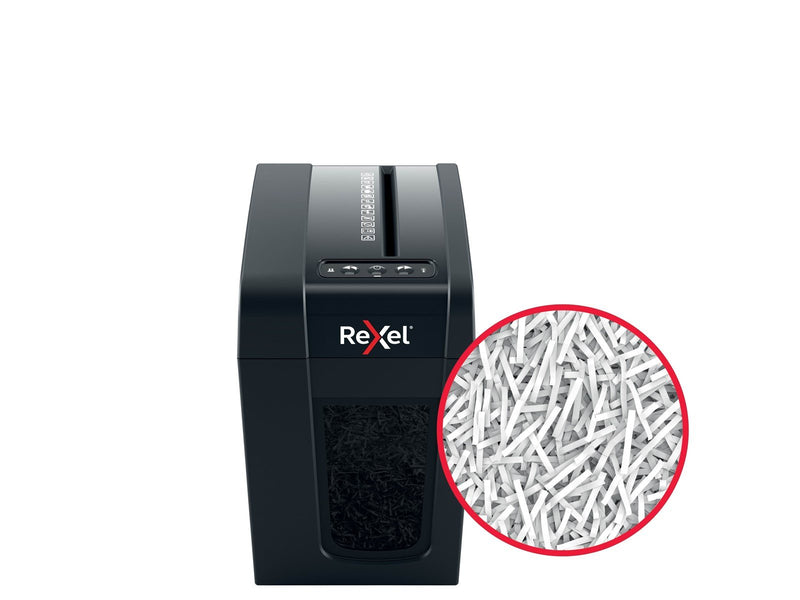 Rexel Secure X6-SL Slimline Whisper-Shred™ Aktenvernichter, Partikelschnitt, P4, 6 Blatt