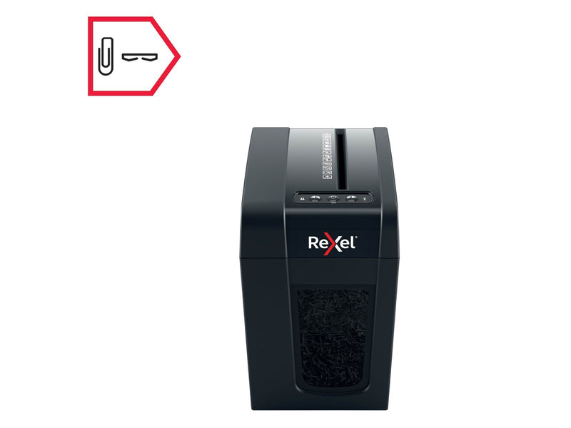 Rexel Secure X6-SL Slimline Whisper-Shred™ Aktenvernichter, Partikelschnitt, P4, 6 Blatt