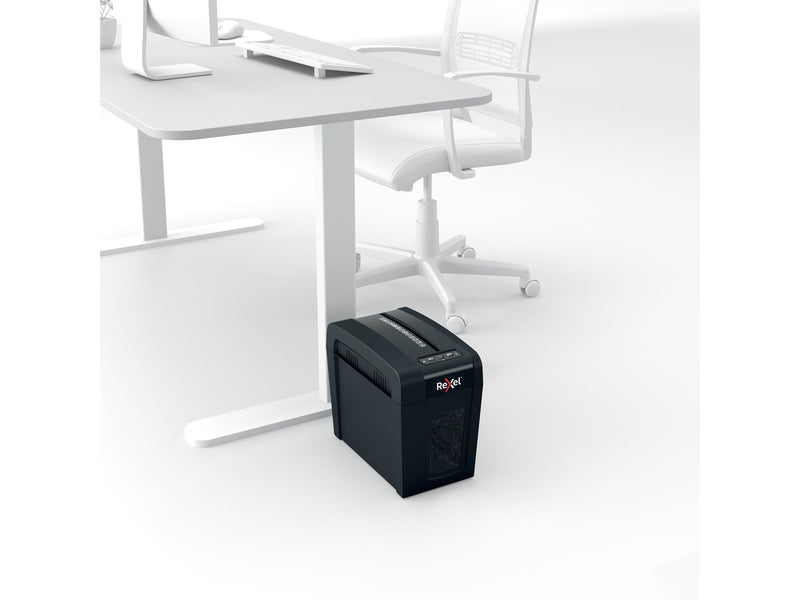 Rexel Secure X6-SL Slimline Whisper-Shred™ Aktenvernichter, Partikelschnitt, P4, 6 Blatt