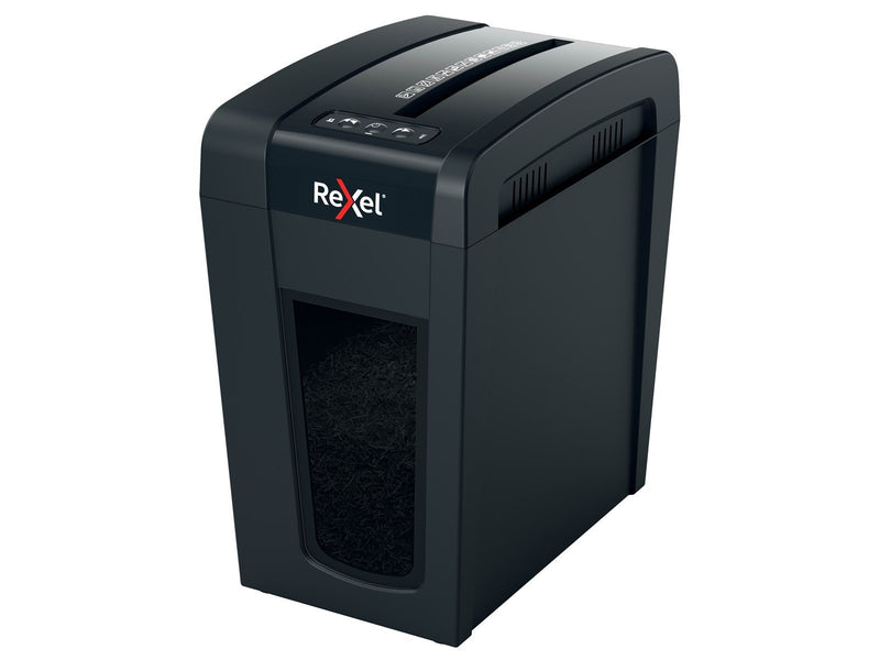 Rexel Secure X10-SL Slimline Whisper-Shred™ Aktenvernichter, Partikelschnitt, P4, 10 Blatt