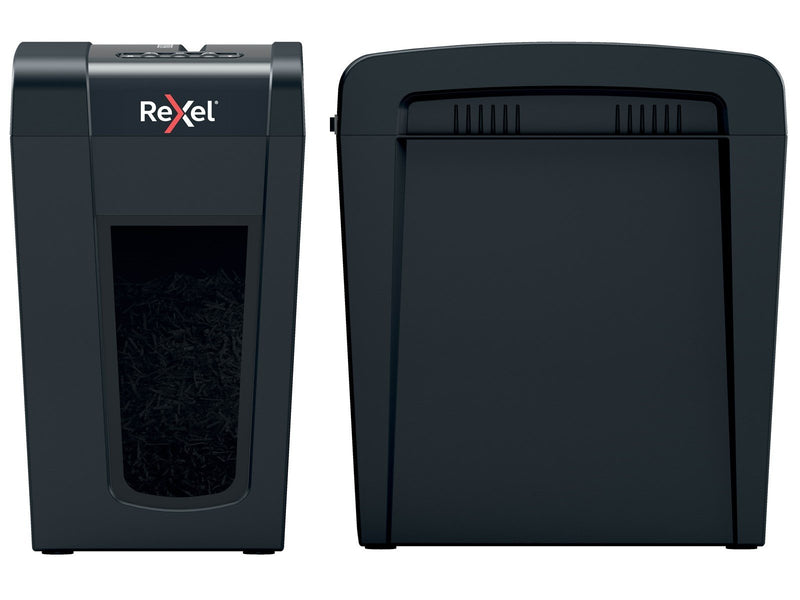 Rexel Secure X10-SL Slimline Whisper-Shred™ Aktenvernichter, Partikelschnitt, P4, 10 Blatt