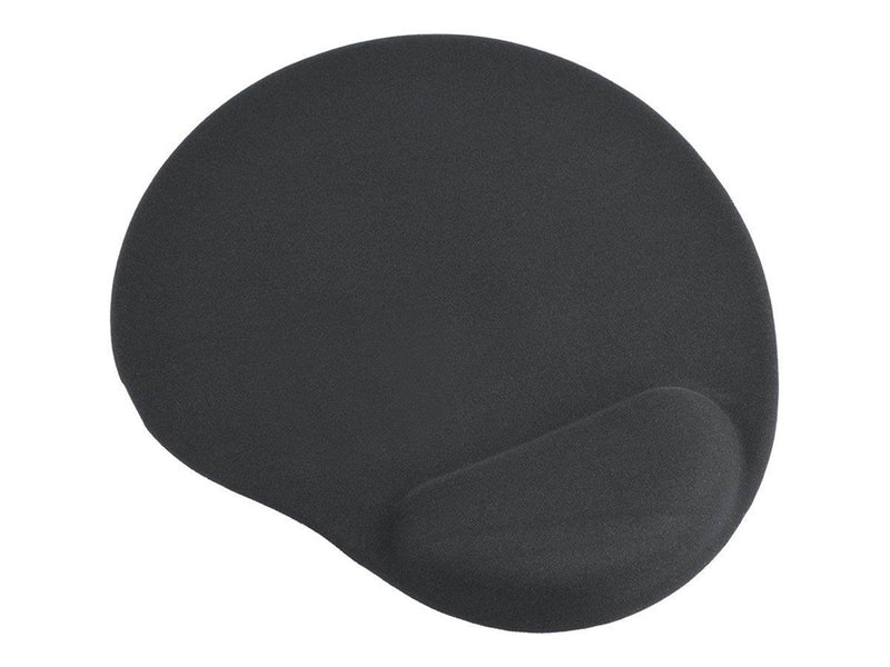 Gembird MP-GEL-BLACK - mouse pad with wrist pillow