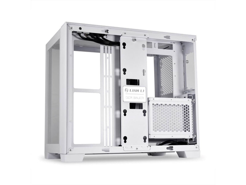 Lian Li O11 Dynamic Mini - Snow Edition - Gehäuse - Miditower - Weiß