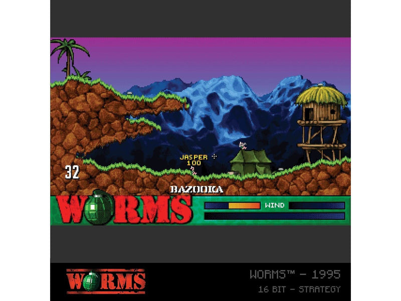 Worms Collection 1 - Evercade - PEGI 7