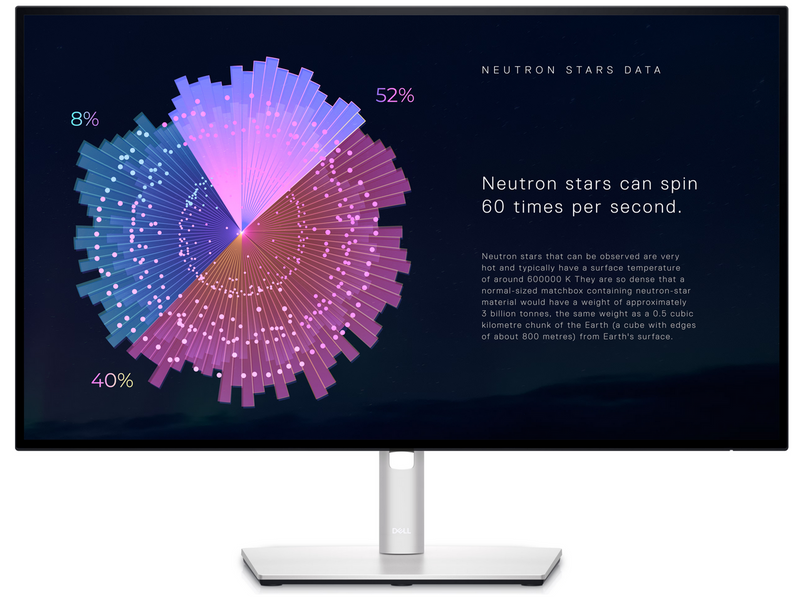27" Dell UltraSharp U2722DE - 2560x1440 (QHD) - IPS - 90W USB-C HUB