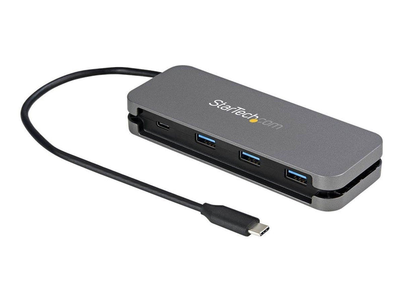 StarTech.com 4 Port USB C Hub - 3x USB-A/1xUSB-C - 5Gbps USB 3.0 Type-C Hub (3.2 Gen 1) - Bus Powered - 11.2" Cable w/ Cable Man