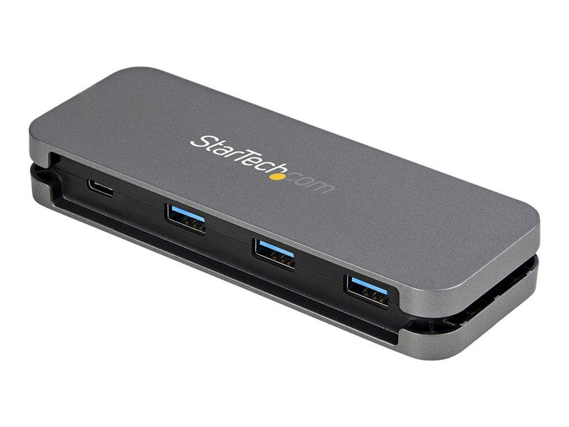 StarTech.com 4 Port USB C Hub - 3x USB-A/1xUSB-C - 5Gbps USB 3.0 Type-C Hub (3.2 Gen 1) - Bus Powered - 11.2" Cable w/ Cable Man