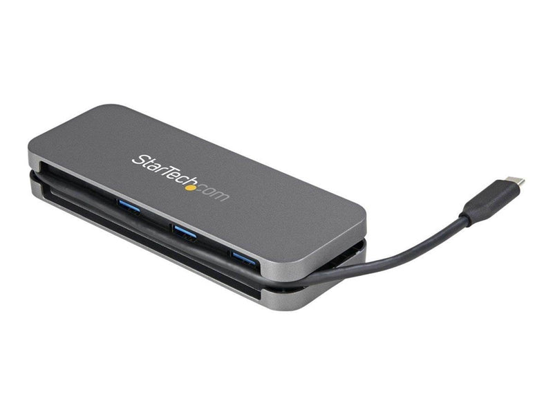 StarTech.com 4 Port USB C Hub - 3x USB-A/1xUSB-C - 5Gbps USB 3.0 Type-C Hub (3.2 Gen 1) - Bus Powered - 11.2" Cable w/ Cable Man