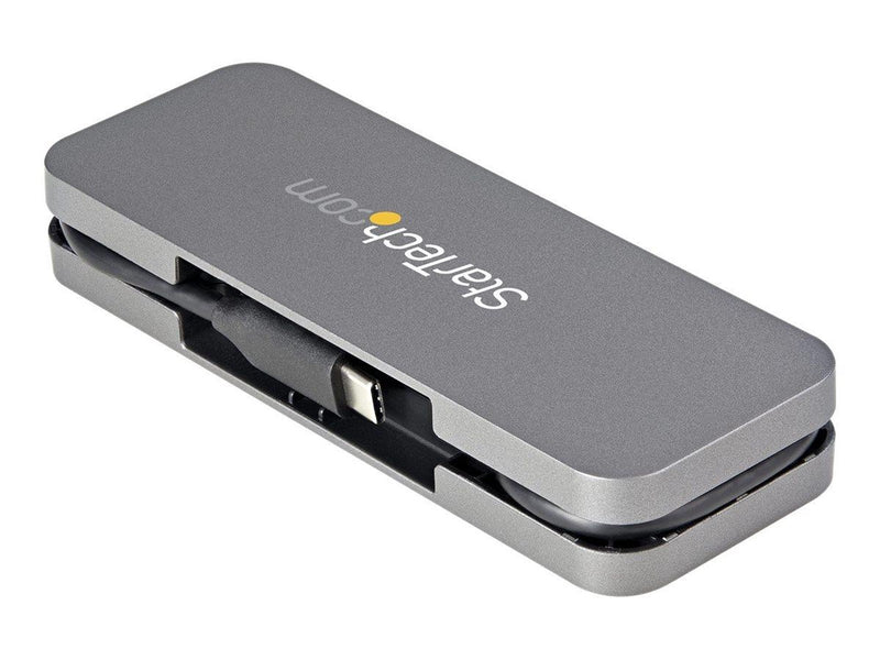 StarTech.com 4 Port USB C Hub - 3x USB-A/1xUSB-C - 5Gbps USB 3.0 Type-C Hub (3.2 Gen 1) - Bus Powered - 11.2" Cable w/ Cable Man
