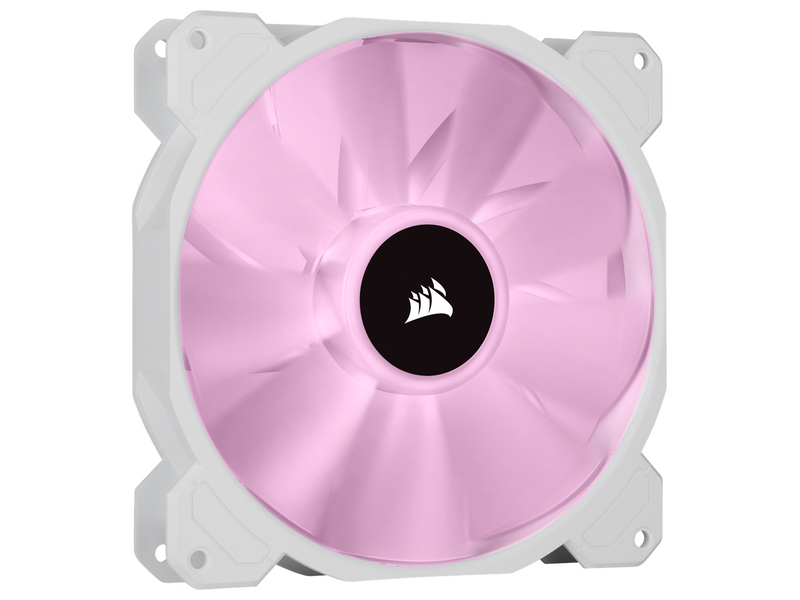 Corsair iCUE SP140 RGB Elite Performance White - Kit with iCUE Lighting Node CORE - Gehäuselüfter - 140mm - Weiß mit RGB-Beleuch