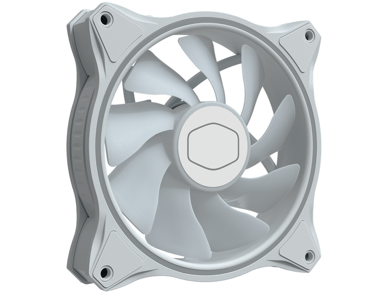 Cooler Master MasterFan MF120 HALO White 3in1 - Gehäuselüfter - 120mm - Weiß - 30 dBA