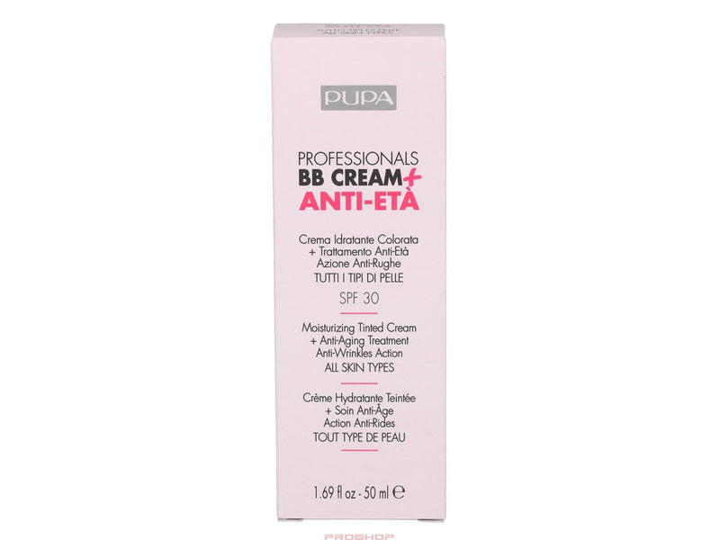 PUPA Milano Pupa Pupa Professionals BB Cream + Anti-Eta SPF30 - 002 Sand