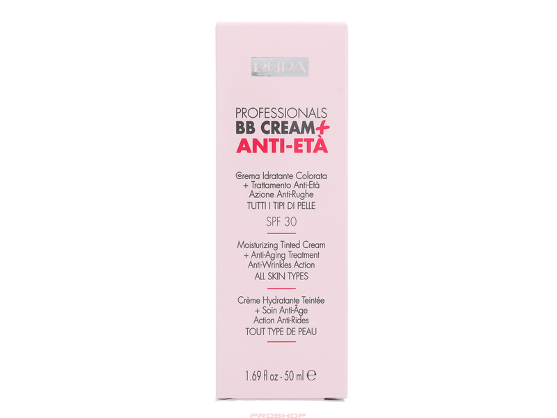 PUPA Milano Pupa Pupa Professionals BB Cream + Anti-Eta SPF30 - 002 Sand