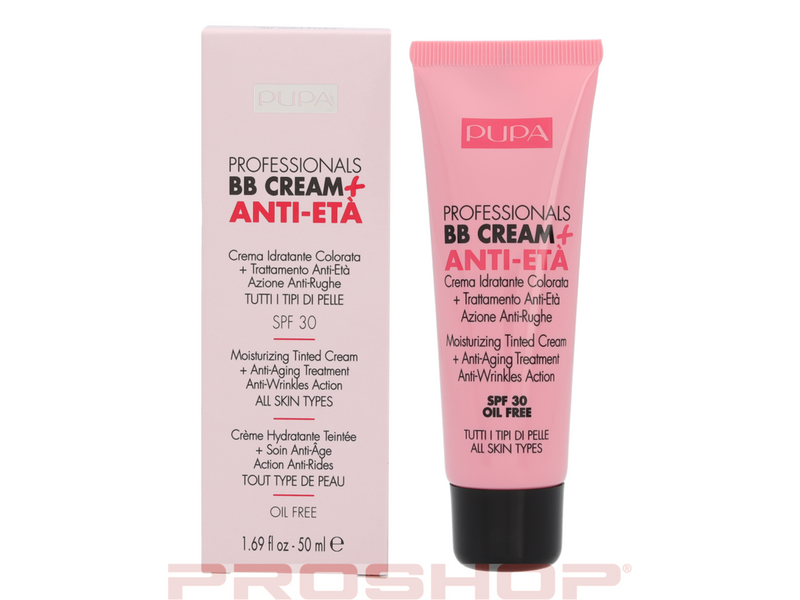PUPA Milano Pupa Pupa Professionals BB Cream + Anti-Eta SPF30 - 002 Sand
