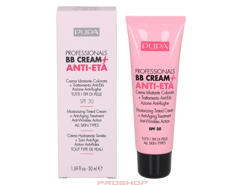 PUPA Milano Pupa Pupa Professionals BB Cream + Anti-Eta SPF30 - 002 Sand