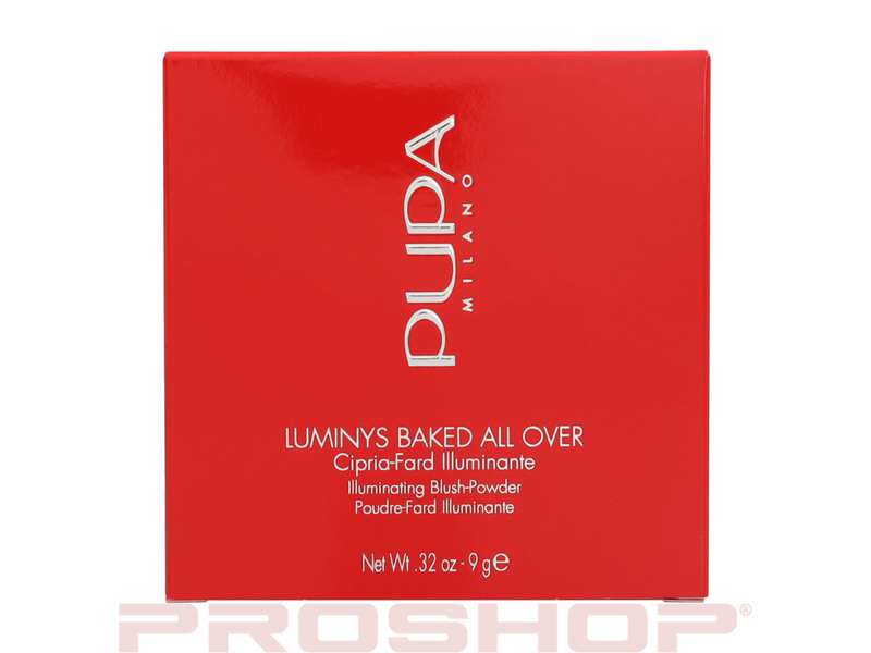 PUPA Milano Pupa Luminys Baked All Over Ill. Blush Powder - 01 Stripes Rose