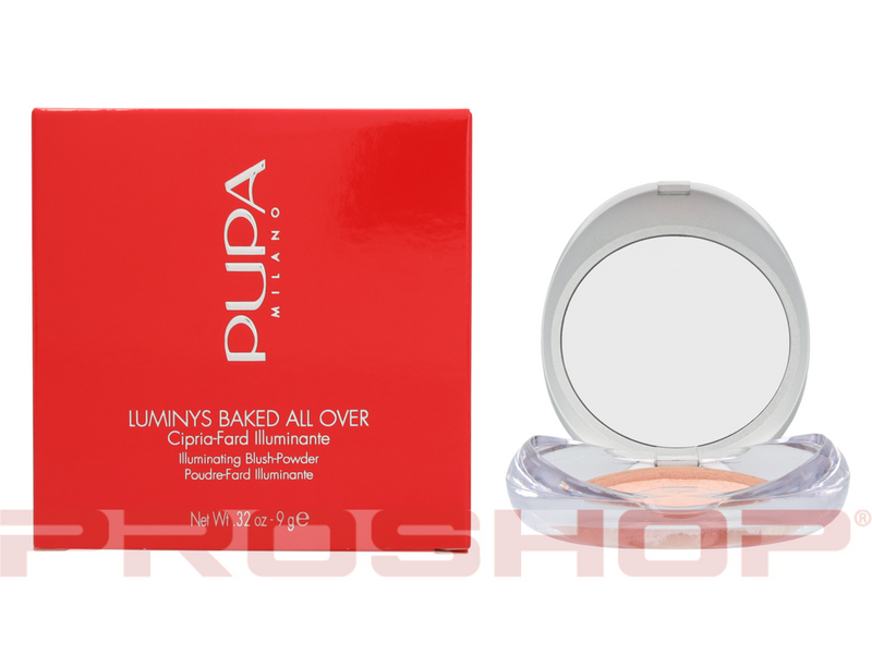 PUPA Milano Pupa Luminys Baked All Over Ill. Blush Powder - 01 Stripes Rose
