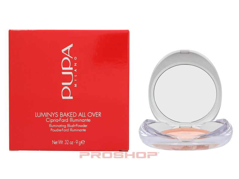 PUPA Milano Pupa Luminys Baked All Over Ill. Blush Powder - 01 Stripes Rose