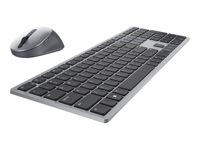 Dell Premier Wireless KM7321W - Tastatur & Maus Set - US International - Grau