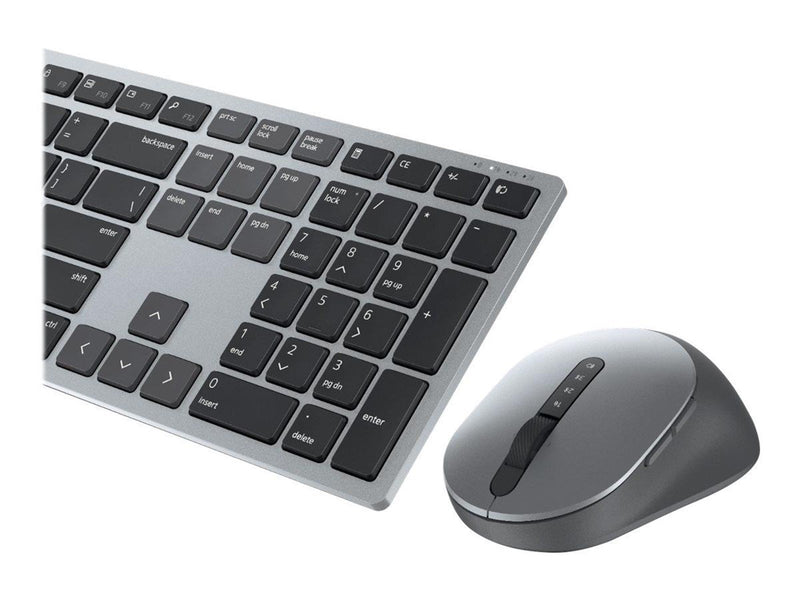Dell Premier Wireless KM7321W - Tastatur & Maus Set - US International - Grau