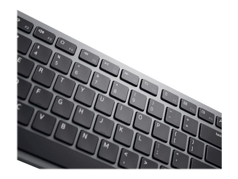 Dell Premier Wireless KM7321W - Tastatur & Maus Set - US International - Grau