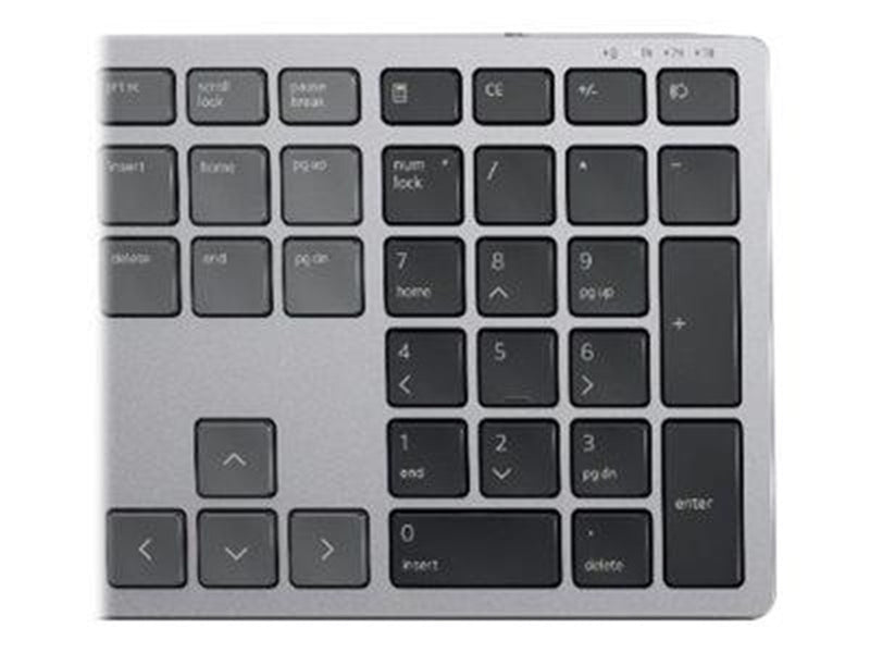 Dell Premier Wireless KM7321W - Tastatur & Maus Set - US International - Grau