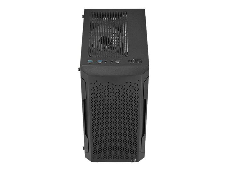 AeroCool - micro ATX - Gehäuse - Tower - Schwarz