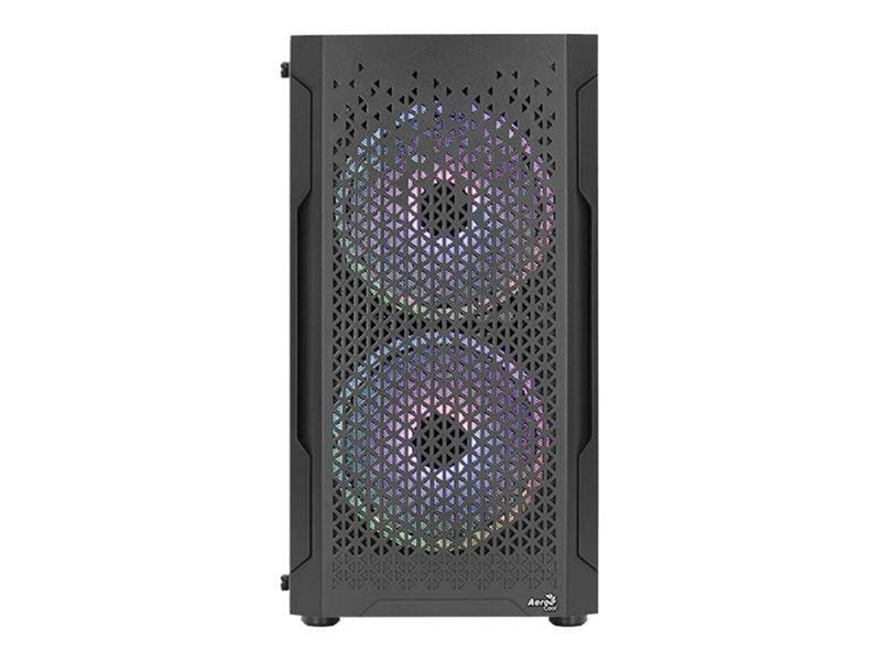 AeroCool - micro ATX - Gehäuse - Tower - Schwarz
