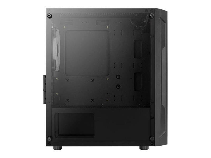 AeroCool - micro ATX - Gehäuse - Tower - Schwarz