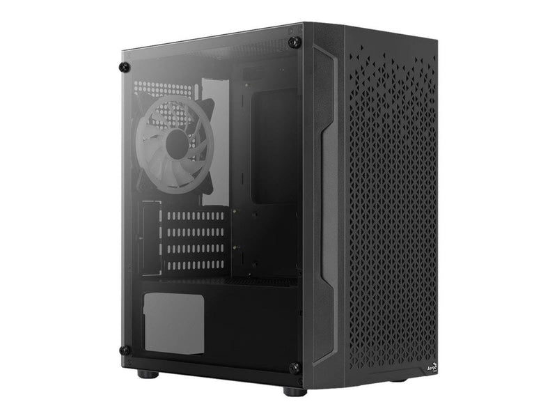 AeroCool - micro ATX - Gehäuse - Tower - Schwarz