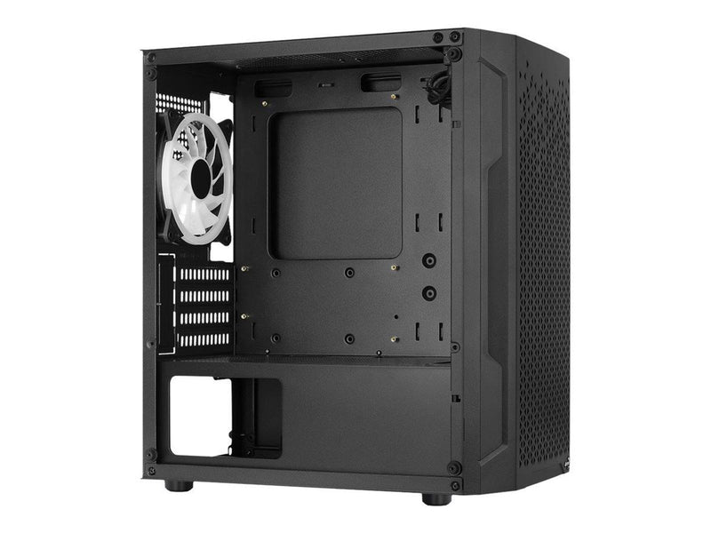 AeroCool - micro ATX - Gehäuse - Tower - Schwarz