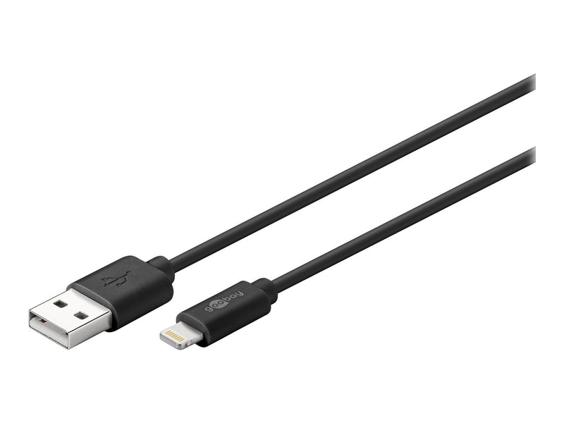 Pro USB-A - Lightning - 0.5m - Schwarz