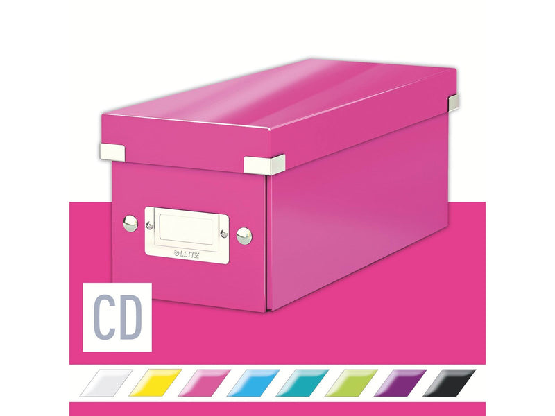 Leitz  Click & Store WOW CD Aufbewahrungsbox Pink