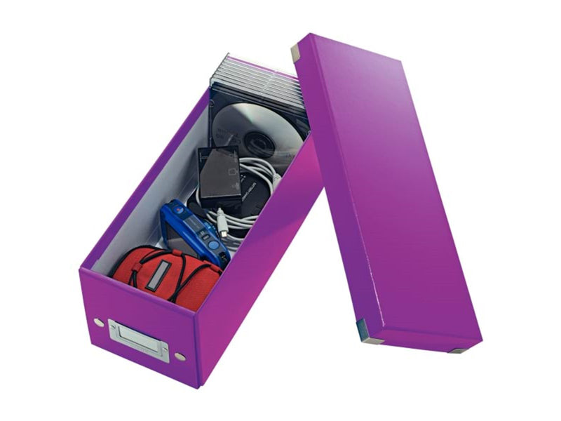 Leitz  Click & Store WOW CD Aufbewahrungsbox Violett