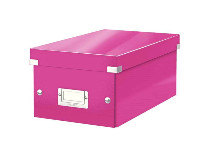 Leitz  Click & Store WOW DVD Aufbewahrungsbox Pink