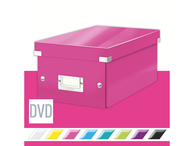 Leitz  Click & Store WOW DVD Aufbewahrungsbox Pink