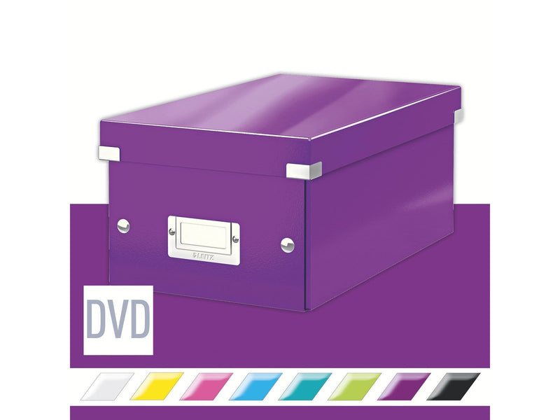 Leitz  Click & Store WOW DVD Aufbewahrungsbox Violett