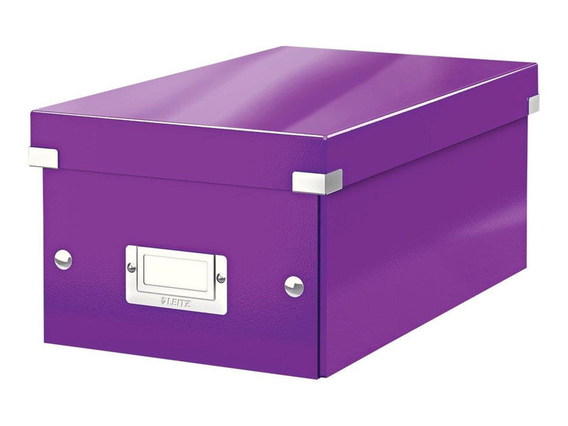 Leitz  Click & Store WOW DVD Aufbewahrungsbox Violett