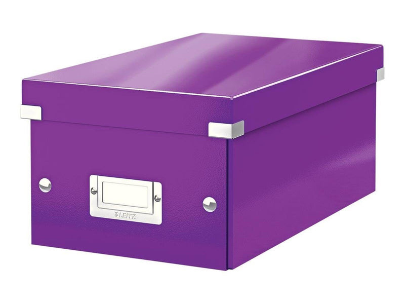Leitz  Click & Store WOW DVD Aufbewahrungsbox Violett