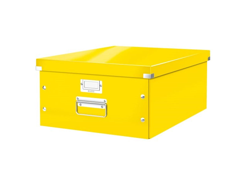 Leitz  Click & Store WOW Aufbewahrungs- und Transportbox Groß (Für A3) Gelb
