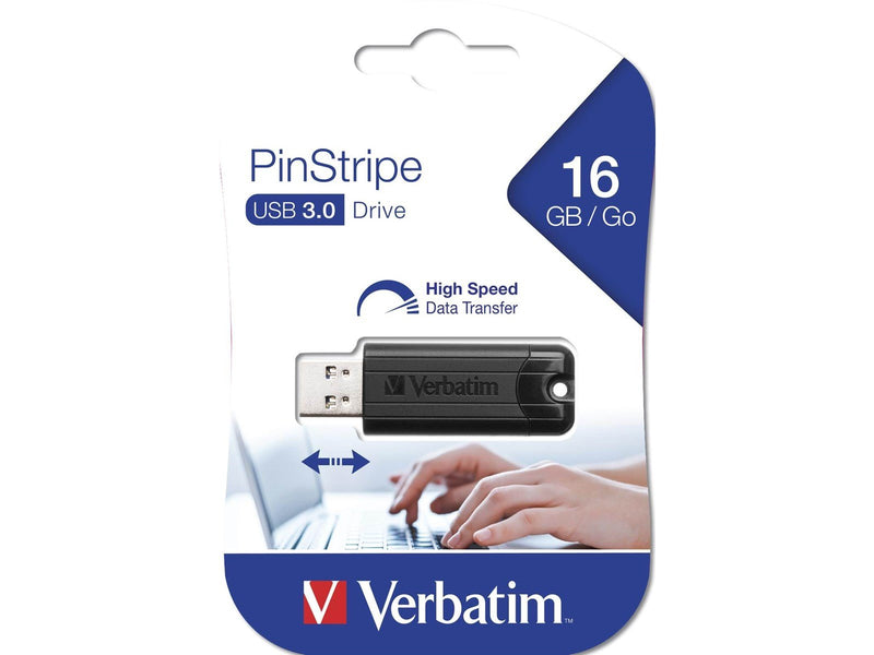 Verbatim PinStripe USB 3.1 - 16GB - USB-Stick