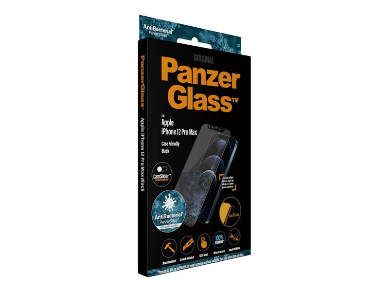 PanzerGlass CamSlider Screen Protector Apple iPhone 12 Pro Max | Edge-to-Edge