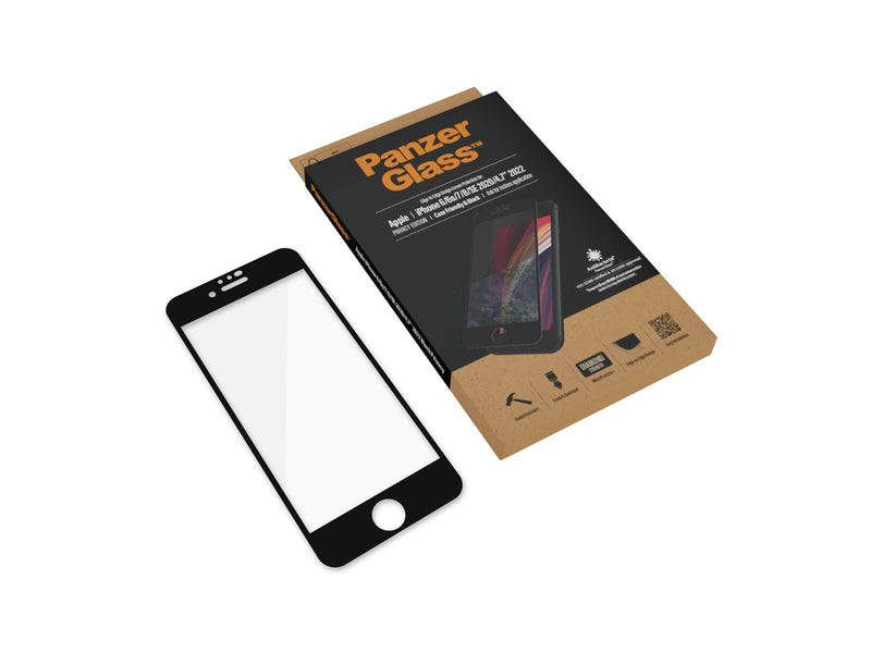 PanzerGlass Screen Protector Apple iPhone 8 | 7 | 6s | 6 | SE (2020/2022) | Edge-to-Edge