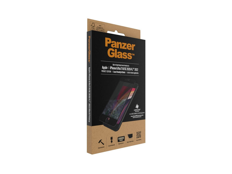 PanzerGlass Screen Protector Apple iPhone 8 | 7 | 6s | 6 | SE (2020/2022) | Edge-to-Edge