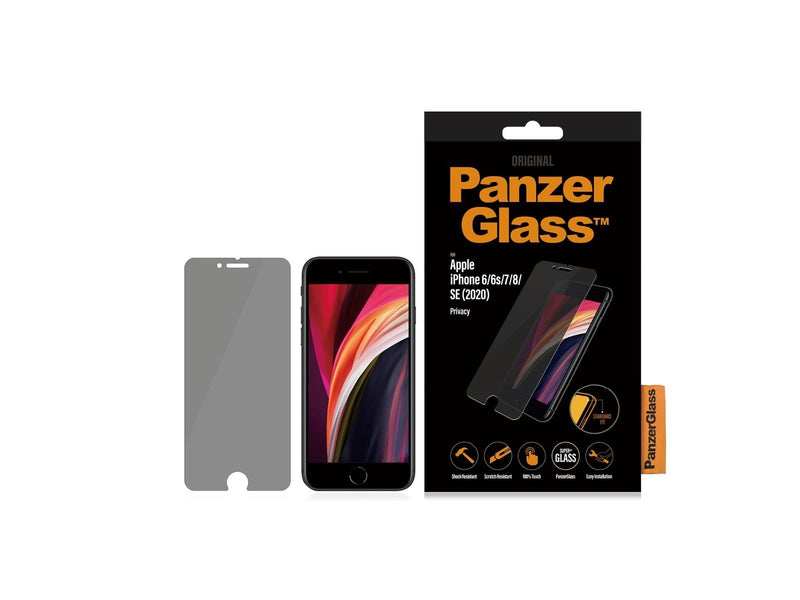 PanzerGlass Privacy Screen Protector Apple iPhone SE (2020/2022) | 8 | 7 | 6 | 6s | Standard Fit