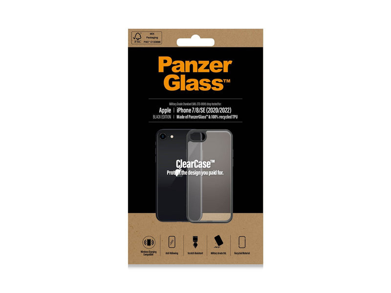 PanzerGlass ClearCase Apple iPhone 8 | 7 | SE (2020/2022) | Black