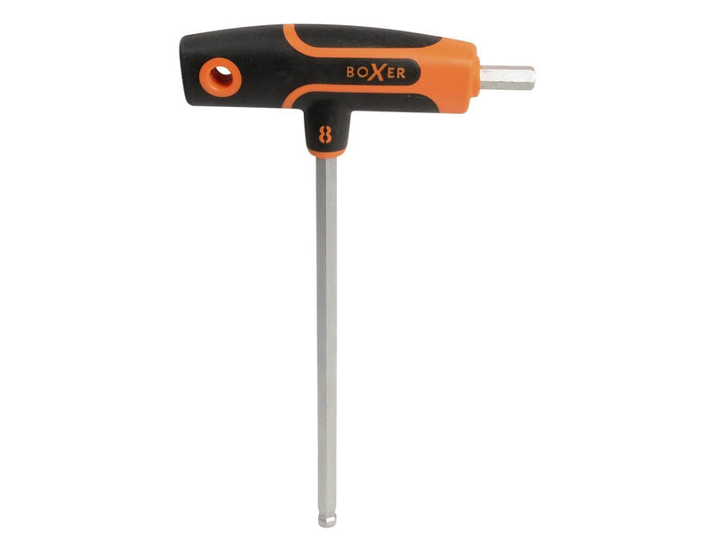 Boxer T-handle ball end hex key – 8.0 mm